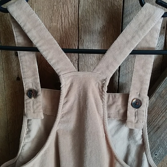 Tan corduroy romper girl 12 - Picture 4 of 5